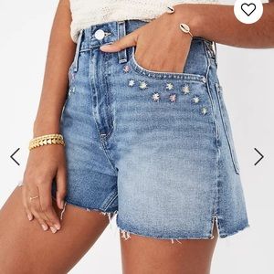 Madewell Perfect Vintage Short Embroidered Edition